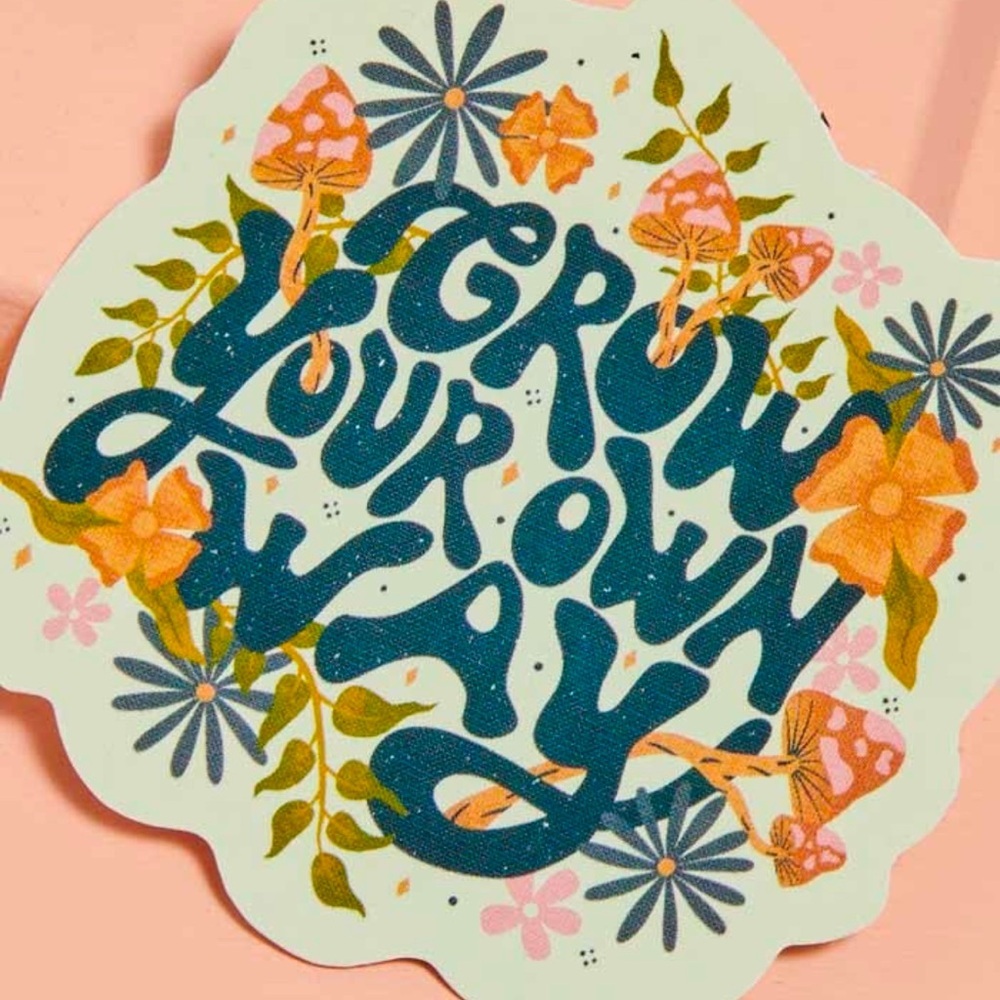 Earthbound Grow Your Own Way Sticker
(EB Exclusive), For Bundles Only